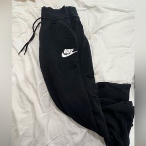 Wide leg ankle sweat pants
